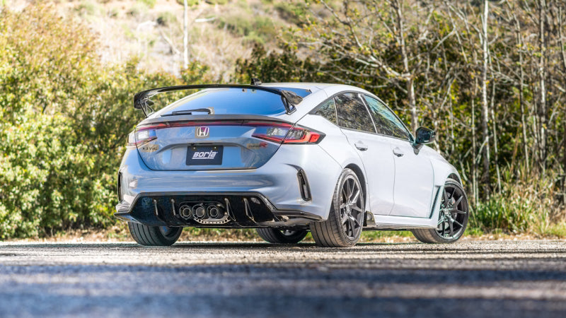 Borla 2023 Honda Civic Type R MT ATAK Catback Exhaust w/ 4in Black Anodized Carbon Fiber Tips 140927CFBA 140927CFBA User 1