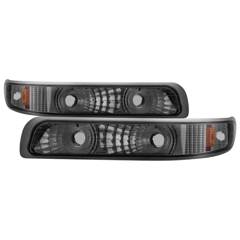 SPYDER Xtune Chevy Silverado 99-02 Amber Reflector Bumper Lights Smoke CBL-JH-CS99-AM-SM 5064288 5064288 Photo - Primary