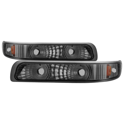 SPYDER Xtune Chevy Silverado 99-02 Amber Reflector Bumper Lights Smoke CBL-JH-CS99-AM-SM 5064288 5064288 Photo - Primary