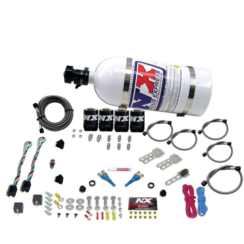 Nitrous Express Dodge EFI Dual Stage Nitrous Kit (50-150HP x 2) w/10lb Bottle 20324-10 20324-10 Photo - Primary