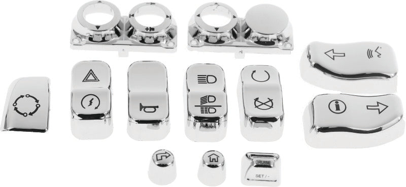 Bikers Choice Chr Key Caps 16-Flhtcu 483318 483318 Photo - Primary