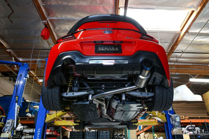 Remark 2022 Subaru BRZ Catback Exhaust - R1 Spec Single-Exit Full Titanium (Resonated) RK-C1063T-04TFC RK-C1063T-04TFC User 1