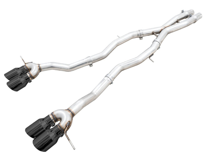 AWE Tuning AWE Track Edition Catback Exhaust for BMW G8X M3/M4 - Diamond Black Tips 3020-42482 3020-42482 Photo - Primary