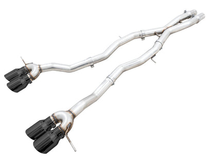 AWE Tuning AWE Track Edition Catback Exhaust for BMW G8X M3/M4 - Diamond Black Tips 3020-42482 3020-42482 Photo - Primary