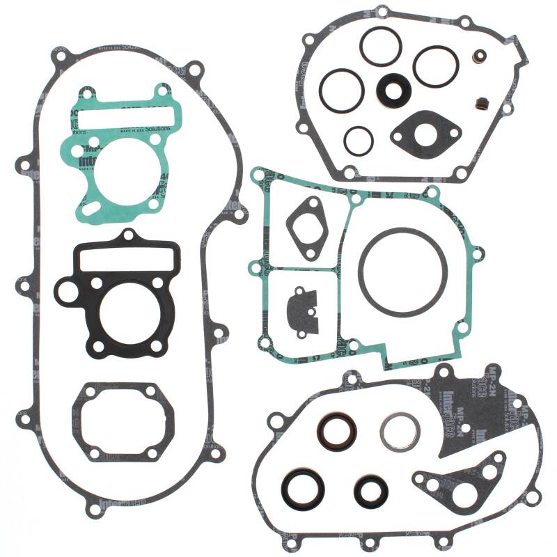 Vertex Pistons Vertex Gaskets 08-17 Polaris Outlaw 50 Complete Gasket Kit w/ Oil Seals 811927 811927 Photo - Primary