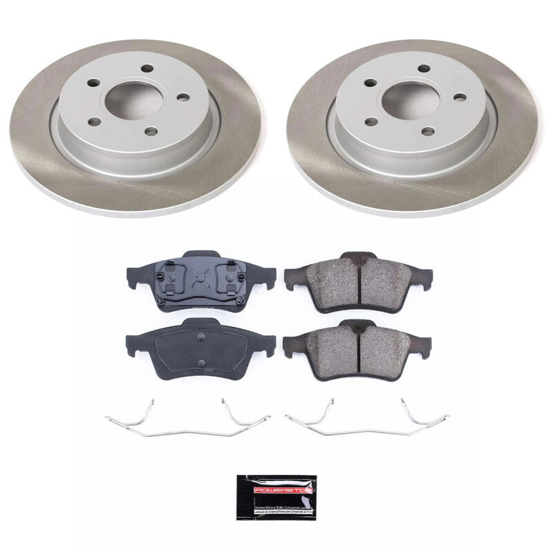 PowerStop Power Stop 2005 Volvo V50 Rear Semi-Coated Rotor Kit SC5309 SC5309 Photo - Primary