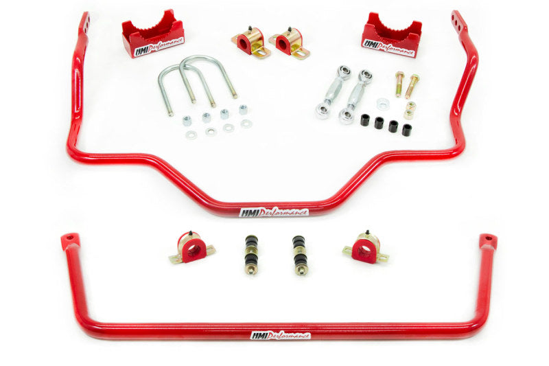 UMI Performance 73-87 GM C10 Front and Rear Sway Bar Kit 644043-R 644043-R Photo - Primary