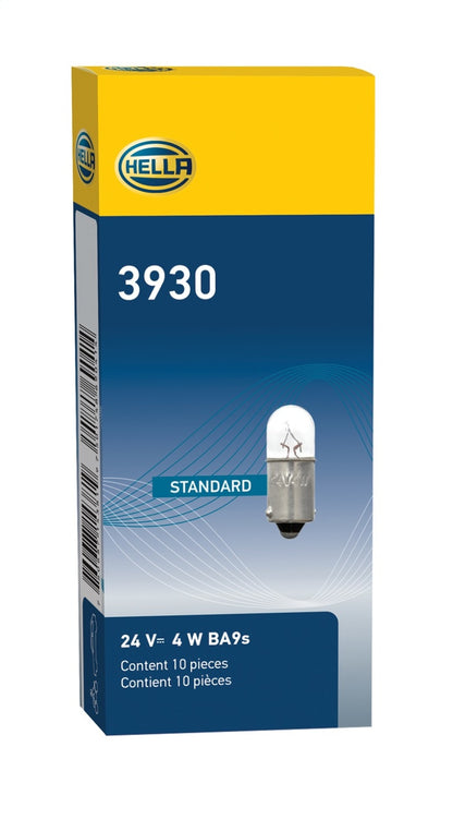 Hella Bulb 3930 24V 4W BA9s T2.75 3930 3930 Photo - in package