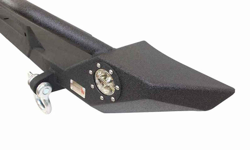 Fishbone Offroad 87-06 Jeep TJ/YJ Wrangler TJ/YJ Steel Front Bumper W/LEDs - Blk Textured Powercoat FB22016 FB22016 Photo - out of package