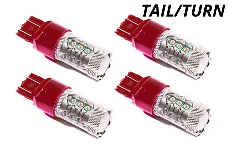 Diode Dynamics 7443 LED Bulb HP48 LED - Red Set of 4 DD0112Q DD0112Q User 1