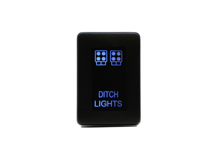 Cali Raised LED Cali Raised Small Style Toyota Oem Style Ditch Lights Switch CR2384 CR2384 Photo - Primary