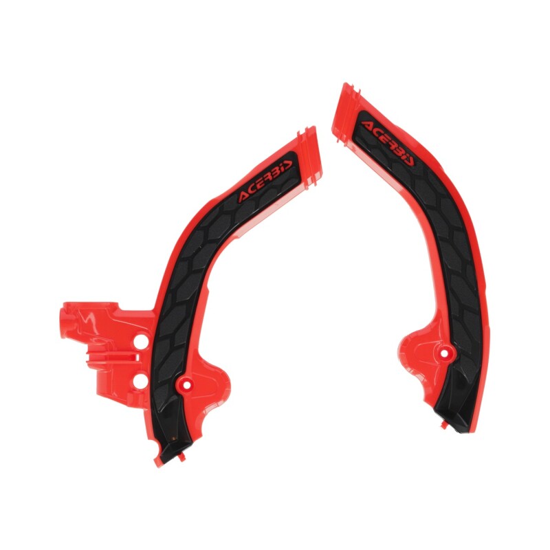 Acerbis 2024 Beta Race 250-480/ RX450 Frame Guards X-Grip - Red/Black 2985451018 2985451018 User 1
