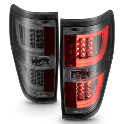 Anzo 2009-2013 Ford F-150 LED Taillights Smoke 311258 Photo - Unmounted