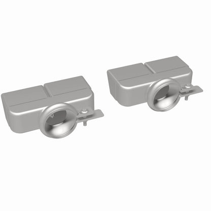 Magnaflow Tip 1-Set Quad Square 35221 35221 360 Degree Image Set