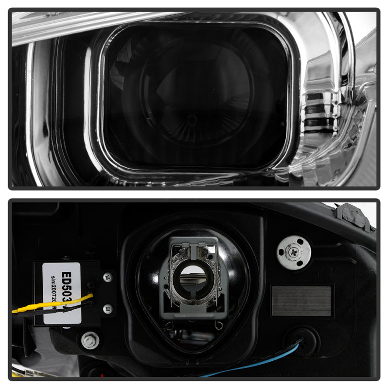 SPYDER 05-13 Chevy Corvette C6 Projector Headlights Seq LED Turn Signal w/SB DRL Parking Light 5087928 5087928 User 2