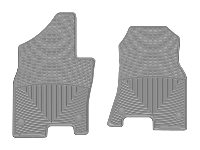 WeatherTech 2019+ Dodge Ram Truck 1500 Front Rubber Mats - Grey W506GR W506GR Photo - Primary