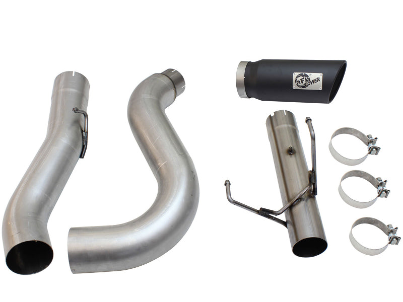 aFe  POWER 49-42051-1B Large Bore-HD 5" 409 SS DPF-Back Exhaust System 49-42051-1B Photo - Unmounted