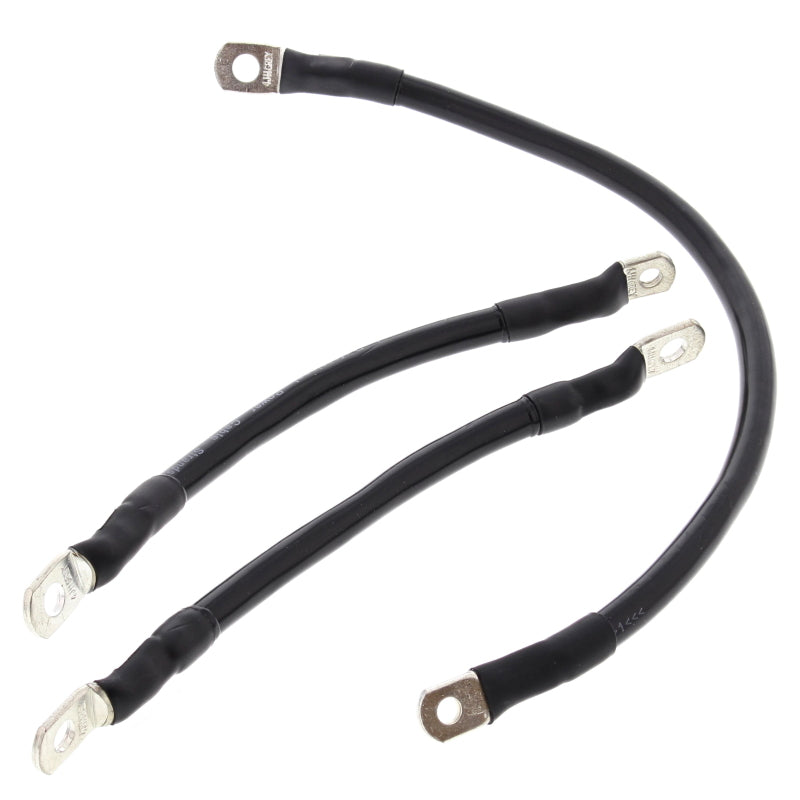 All Balls Racing 95-98 Harley FXD Super Glide Battery Cable Kit Black 79-3005-1 79-3005-1 Photo - Primary