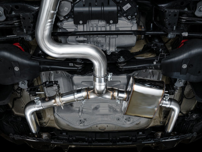 AWE Tuning Audi 22-23 8Y RS3 Cat-Back SwitchPath Exhaust (No Tips) 3025-31389 3025-31389 Photo - Mounted
