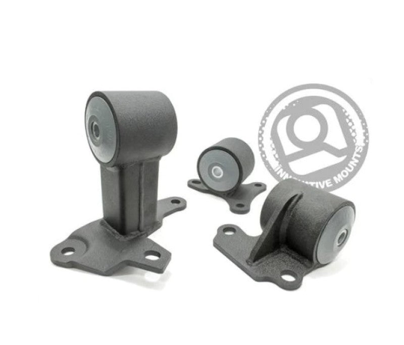 Innovative 94-97 Accord H-Series Black Steel Mounts 95A Bushings 29750-95A