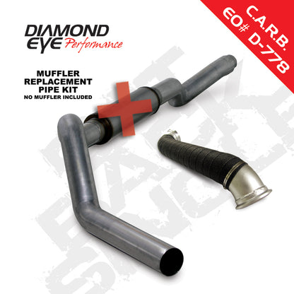 Diamond Eye Performance Diamond Eye KIT 5in CB MRP SGL w/ TDP SS 06-07 Chevy/GMC 6.6L Duramax 2500/3500 K5123S-RP K5123S-RP Photo - Primary