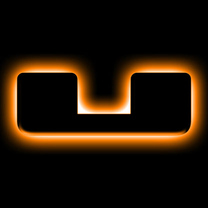 ORACLE Lighting Universal Illuminated LED Letter Badges - Matte Black Surface Finish - U 3141-U-005 3141-U-005 Photo - Primary