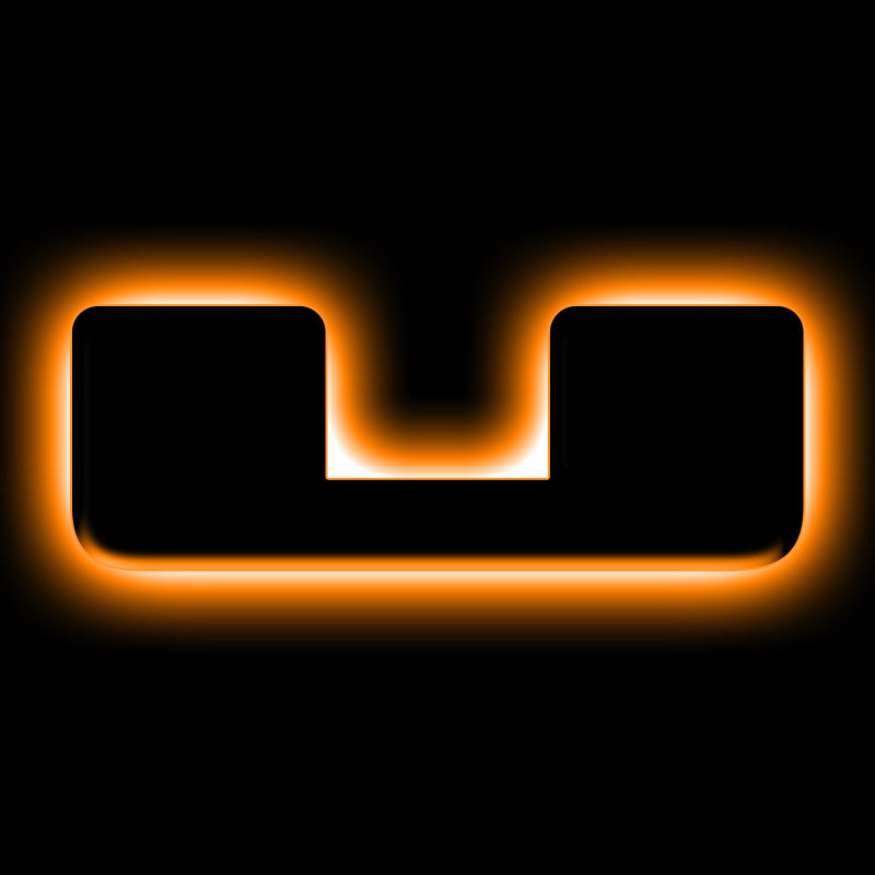 ORACLE Lighting Universal Illuminated LED Letter Badges - Matte Black Surface Finish - U 3141-U-005 3141-U-005 Photo - Primary