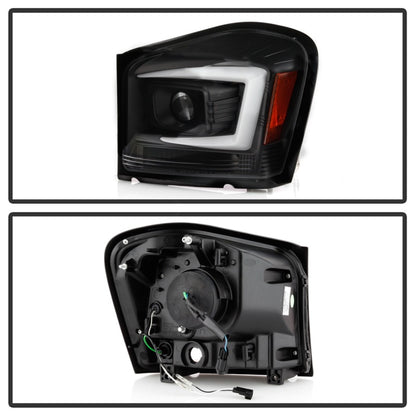 Spyder 04-06 Dodge Durango Projector Headlights - Black PRO-YD-DDU04-LB-BK 5086600 5086600 Photo - Unmounted