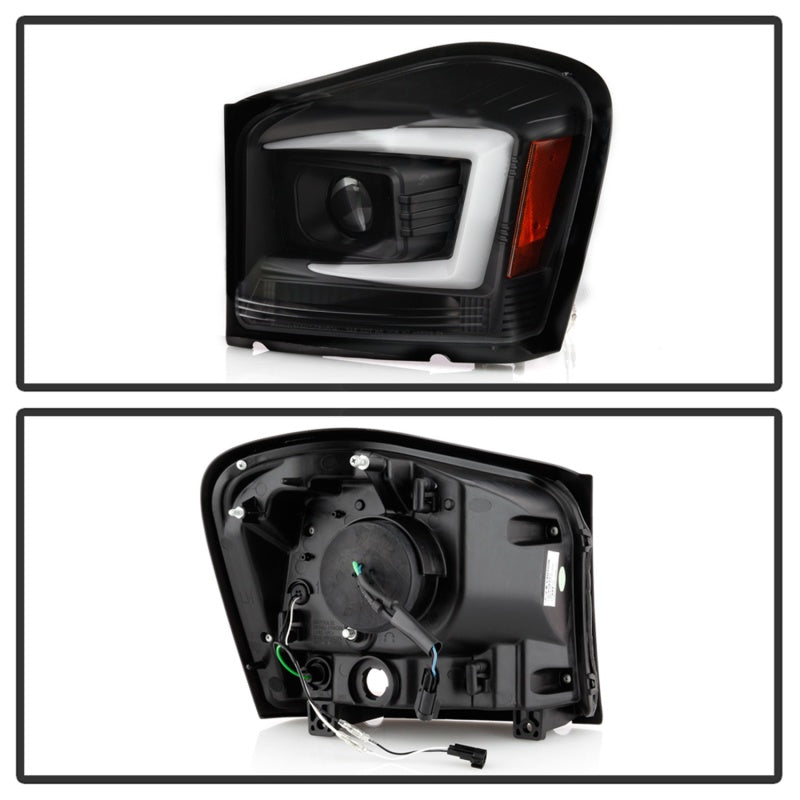 Spyder 04-06 Dodge Durango Projector Headlights - Black PRO-YD-DDU04-LB-BK 5086600 5086600 Photo - Unmounted