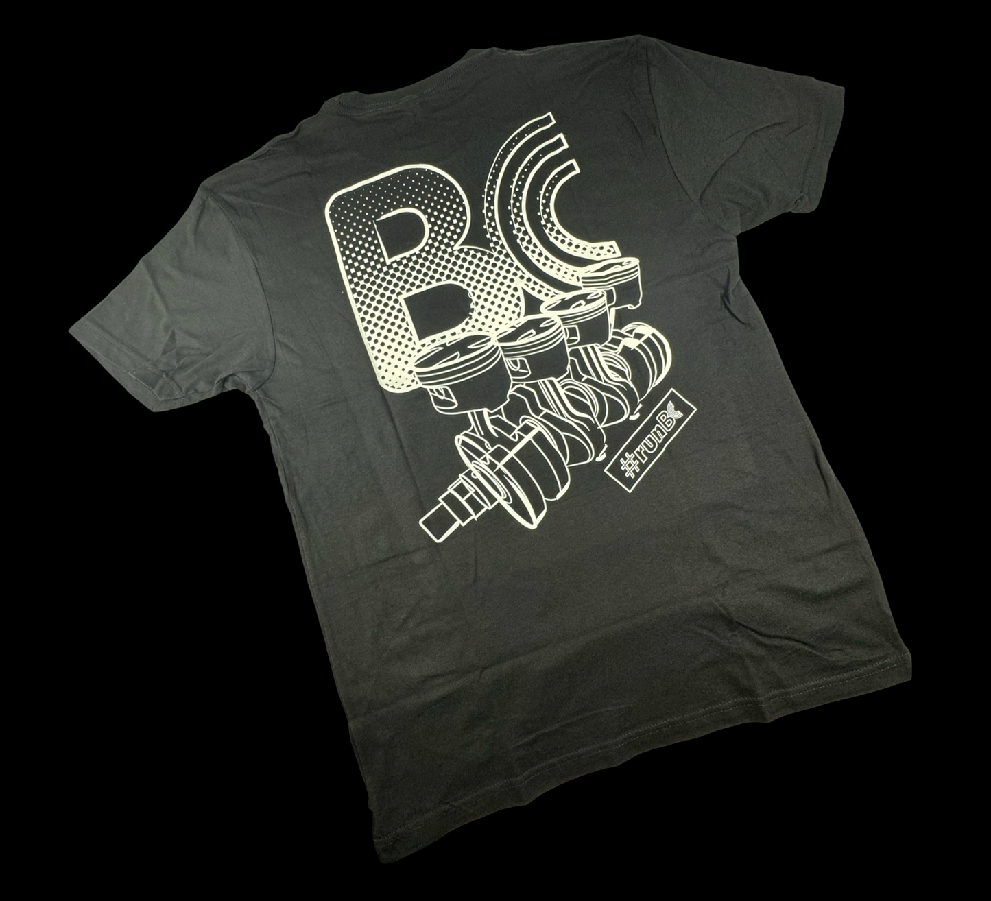 Brian Crower BC Black 4cyl SHIRT (X-Large) BC8950-XL