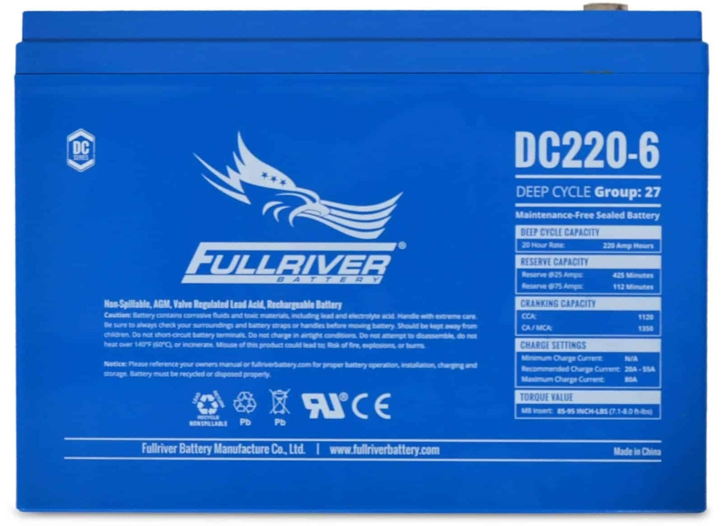 Fullriver Battery DC220-6