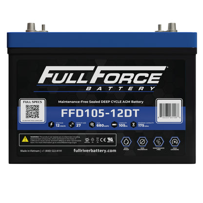 Fullriver Battery Vehicle Part FFD105-12DT