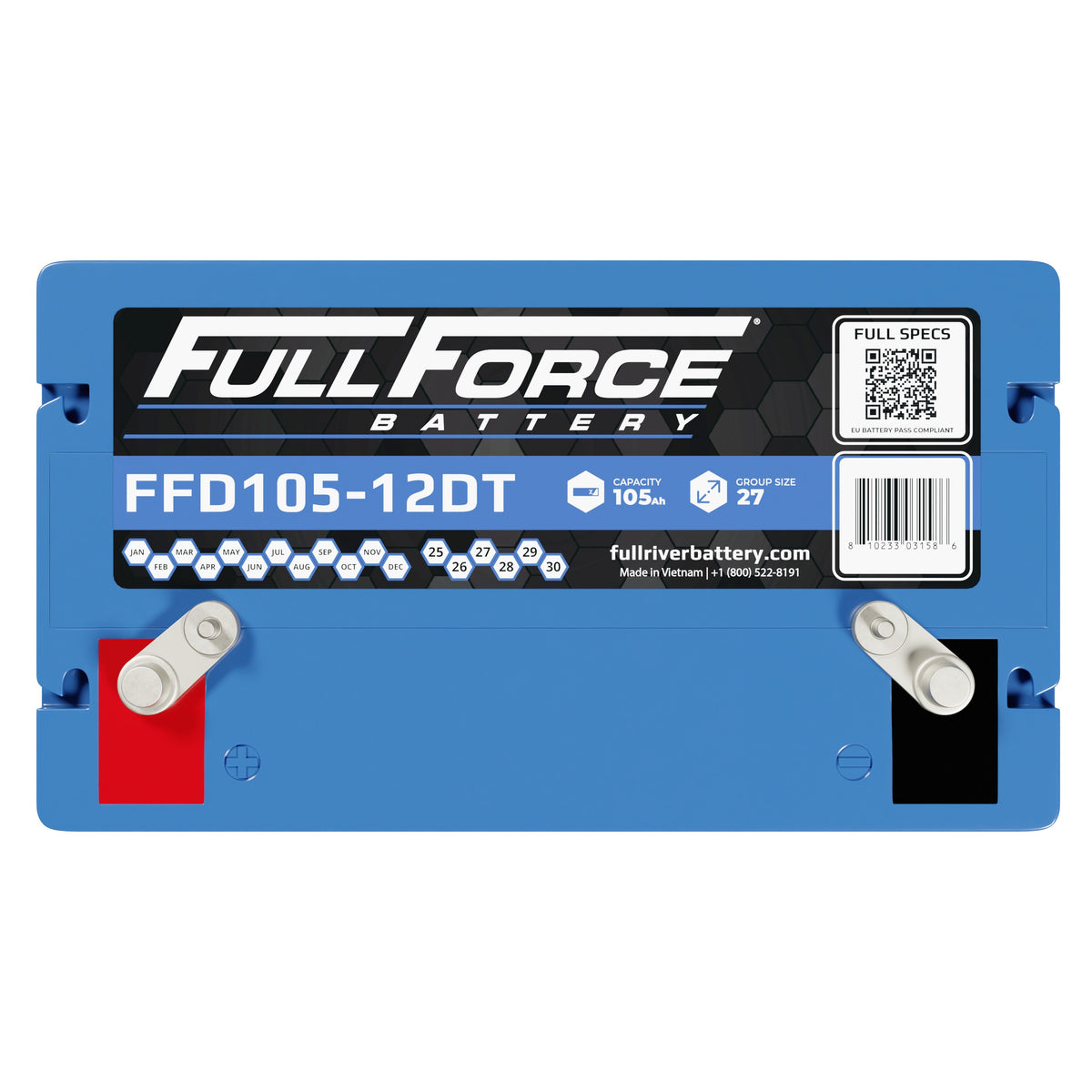 Fullriver Battery Vehicle Part FFD105-12DT
