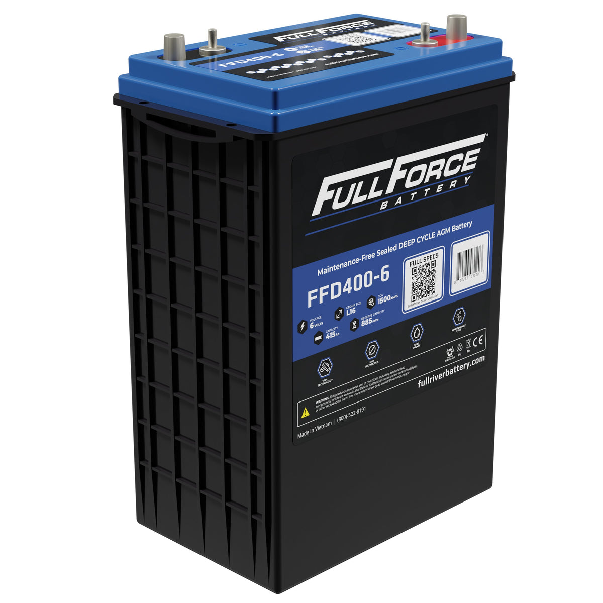 Fullriver Battery Replacement battery, Group Ref: L16 / 903 FFD400-6