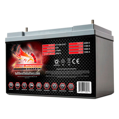 Fullriver Battery Vehicle Battery FT1100-31ST