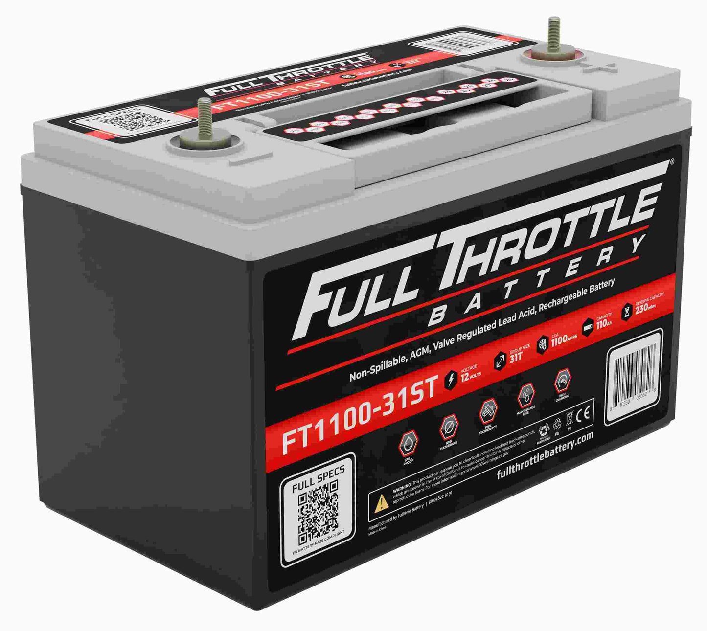 Fullriver Battery Vehicle Battery FT1100-31ST
