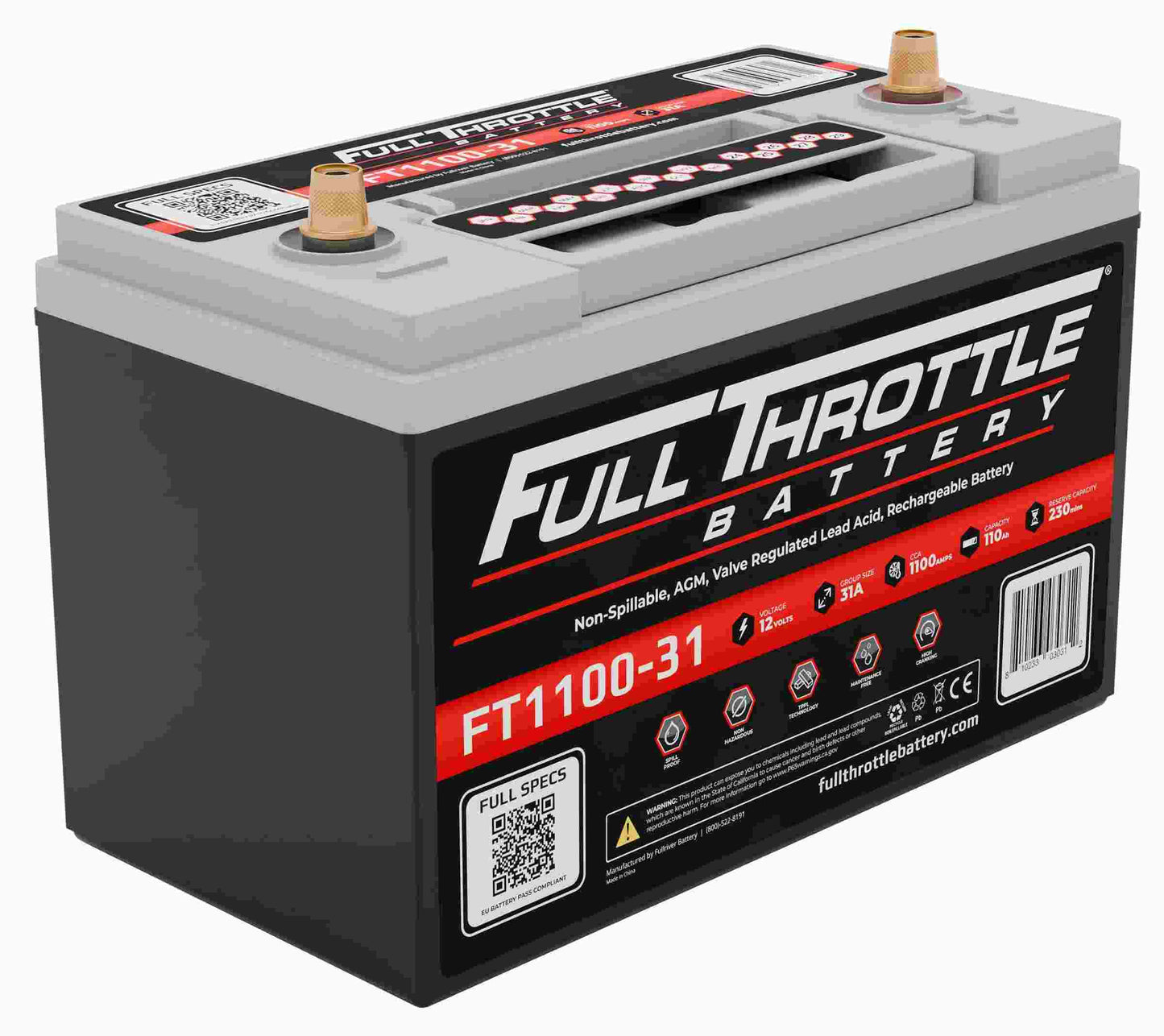 Fullriver Battery Vehicle Battery FT1100-31