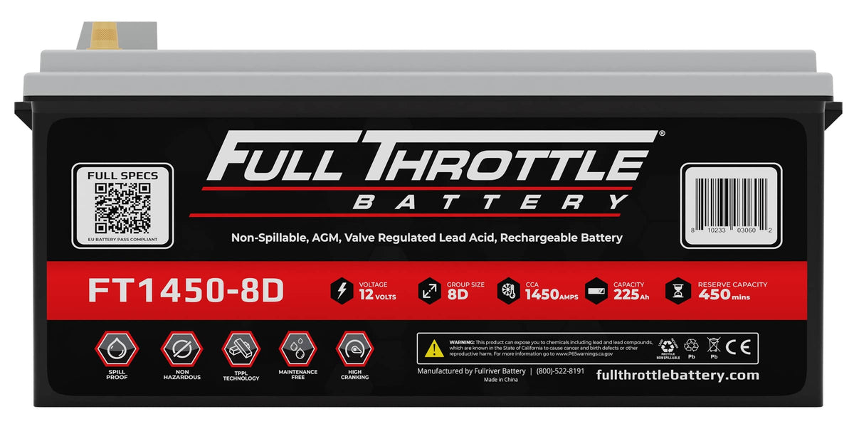 Fullriver Battery Vehicle Battery FT1450-8D