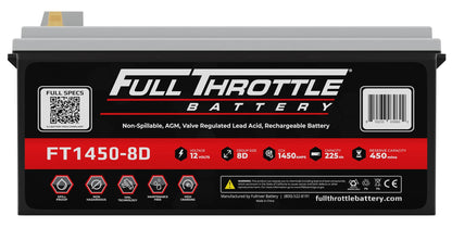 Fullriver Battery Vehicle Battery FT1450-8D