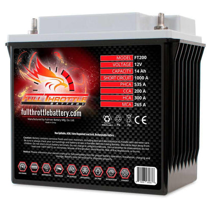 Fullriver Battery Vehicle Battery FT200