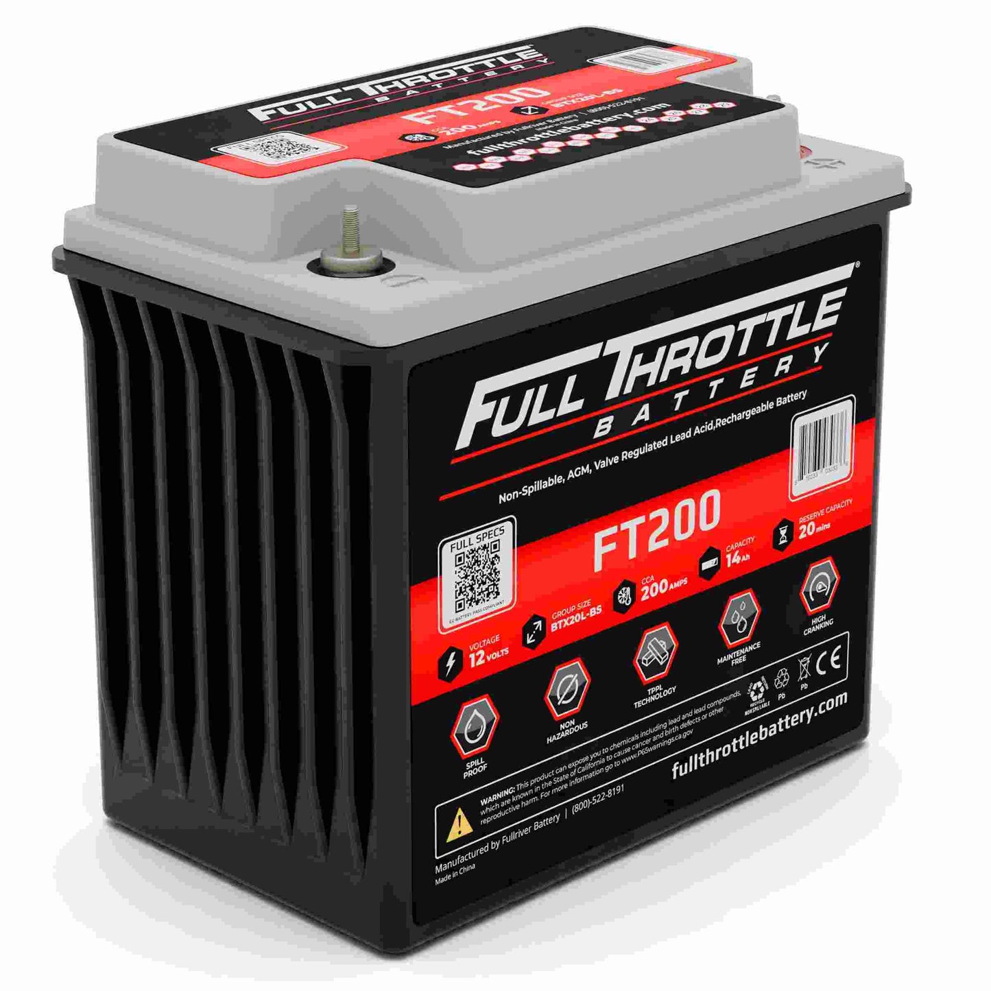 Fullriver Battery Vehicle Battery FT200