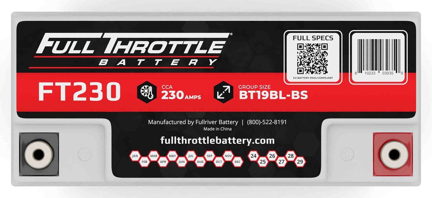 Fullriver Battery Vehicle Battery FT230