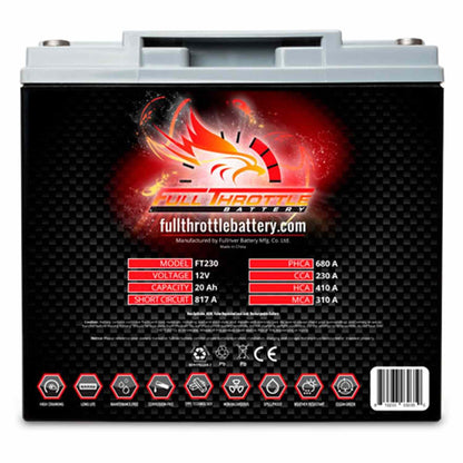 Fullriver Battery Vehicle Battery FT230