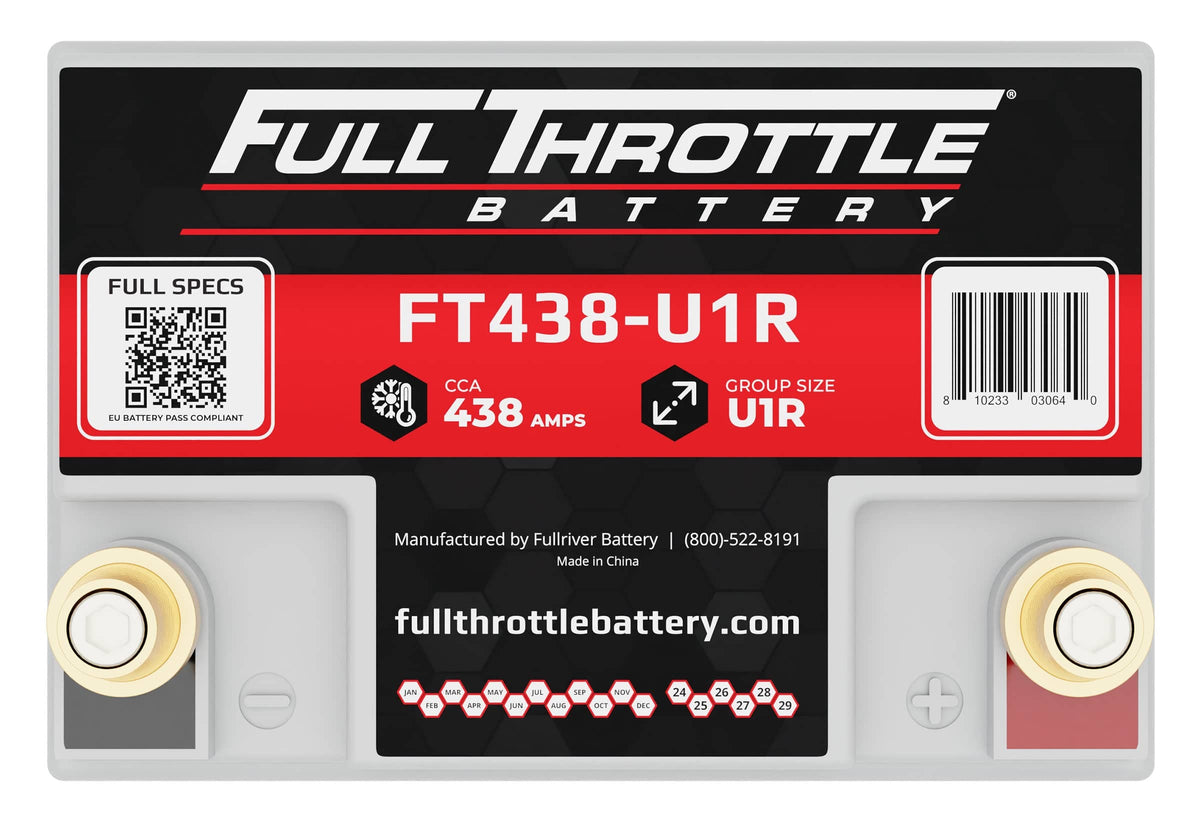 Fullriver Battery Vehicle Battery FT438-U1R