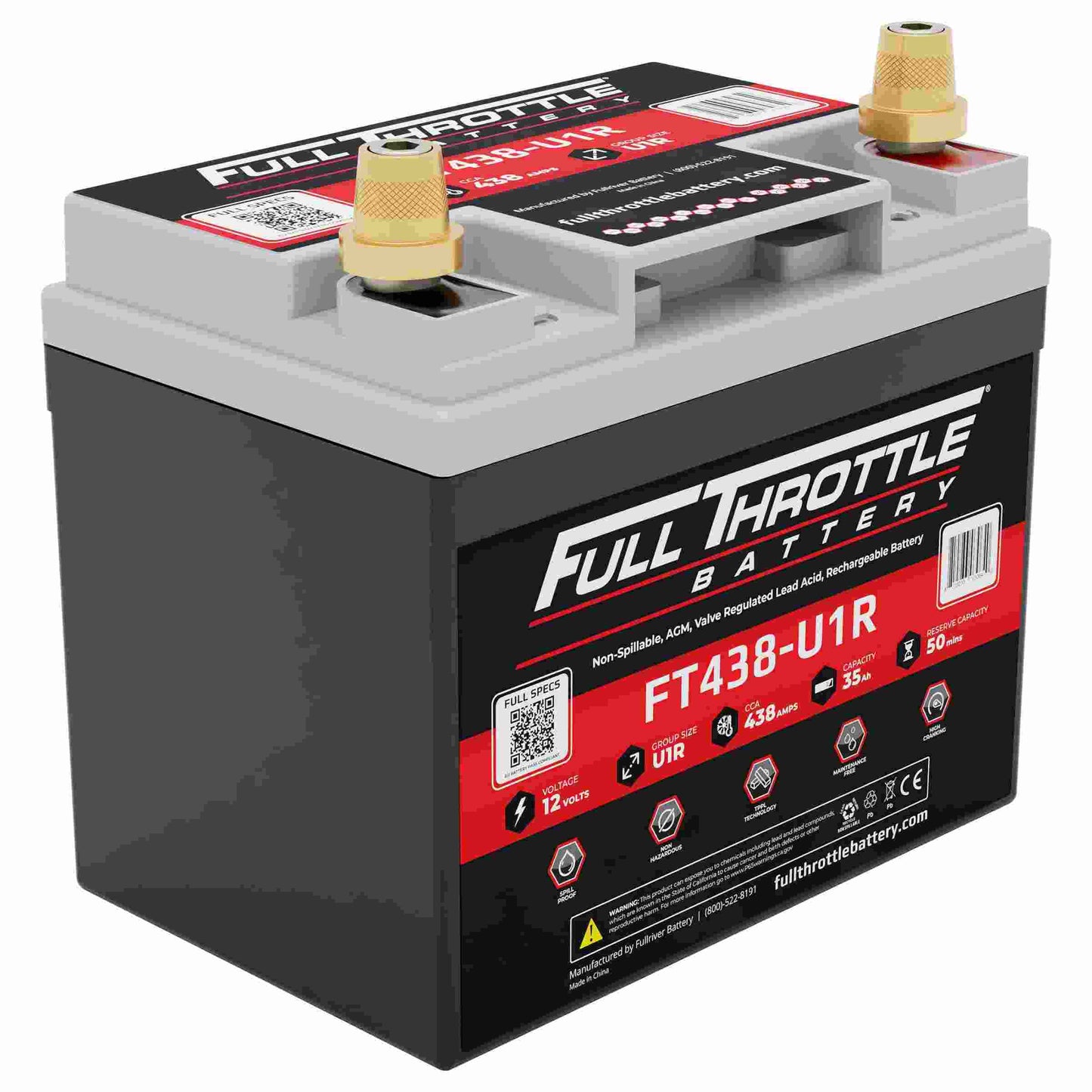 Fullriver Battery Vehicle Battery FT438-U1R