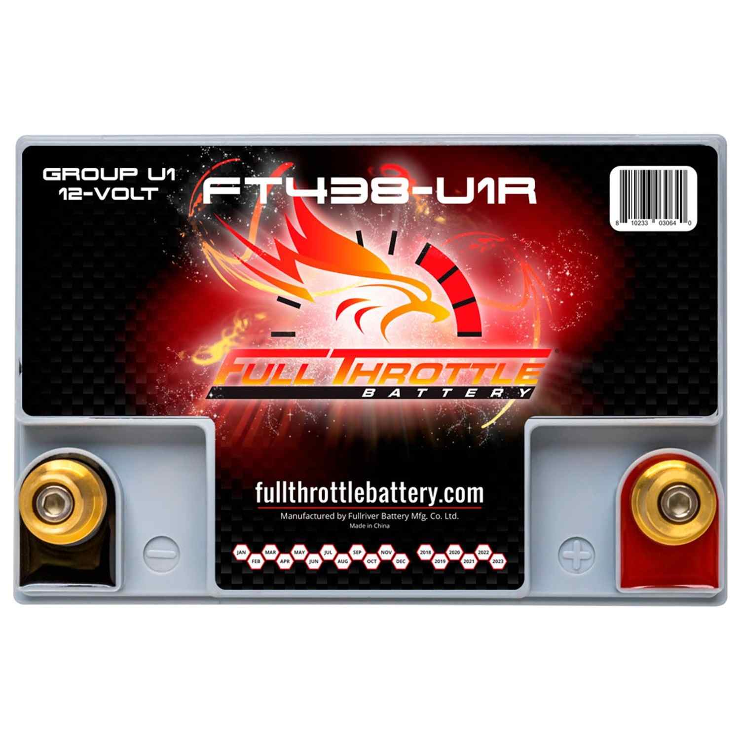 Fullriver Battery Vehicle Battery FT438-U1R