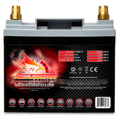 Fullriver Battery Vehicle Battery FT438-U1