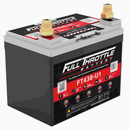 Fullriver Battery Vehicle Battery FT438-U1