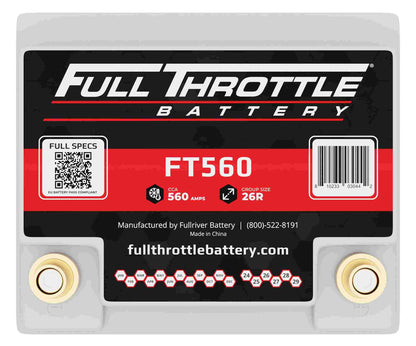 Fullriver Battery Vehicle Battery FT560