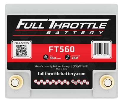 Fullriver Battery Vehicle Battery FT560